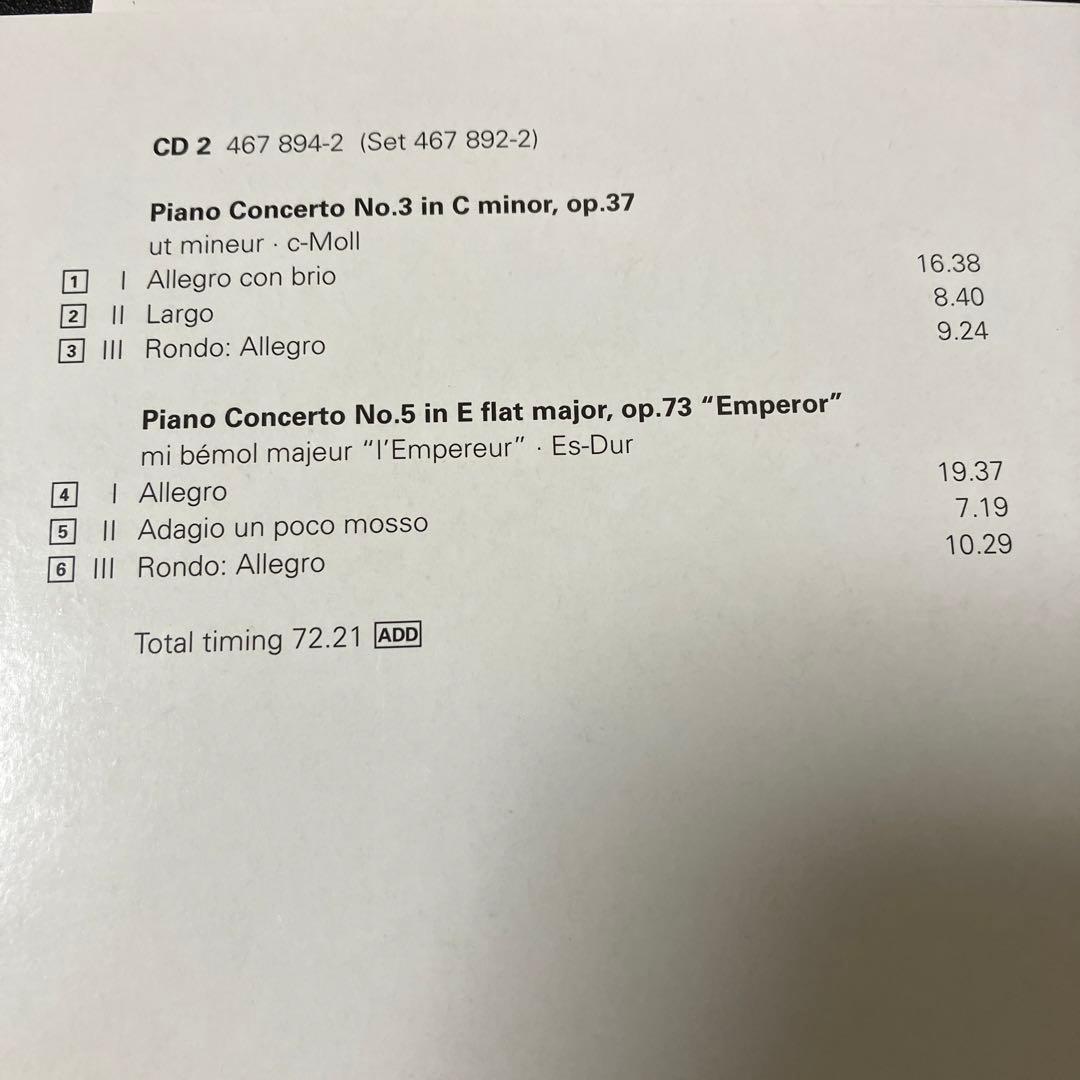 ベートーヴェン：交響曲全集、ピアノ協奏曲全集、ヴァイオリン協奏曲、他　8CD