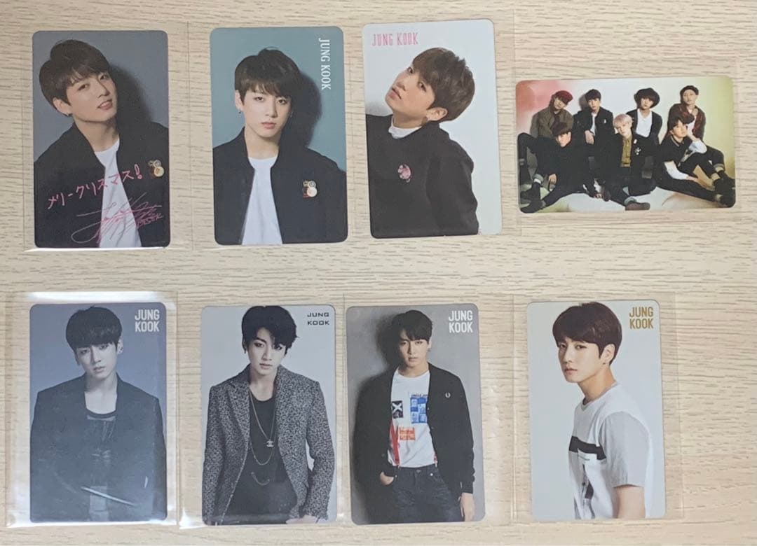 まとめ売り BTS 防弾少年団 ジョングクJUNGKOOK トレカセット
