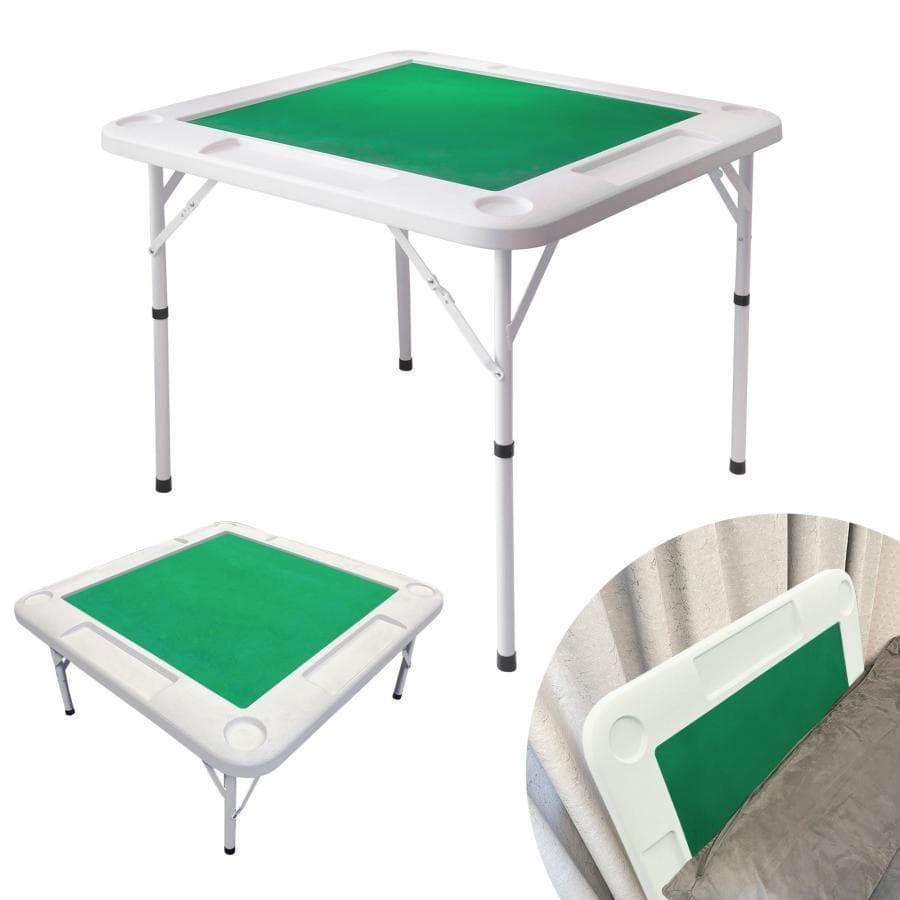 麻雀卓 折りたたみ 雀卓 麻雀テーブル 麻雀台 座卓 ホワイト 2090