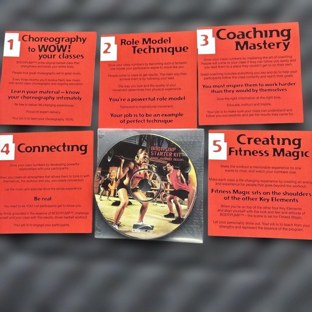 ボディパンプ　スターターキット　DVD