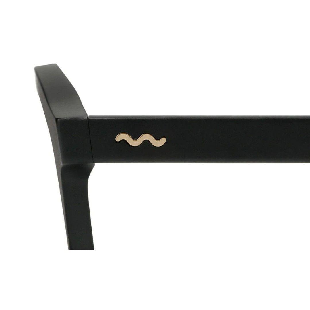 ■新品■レンズ券付きメガネ【Zoff／ゾフ】ボストン型、眼鏡、黒縁、太縁