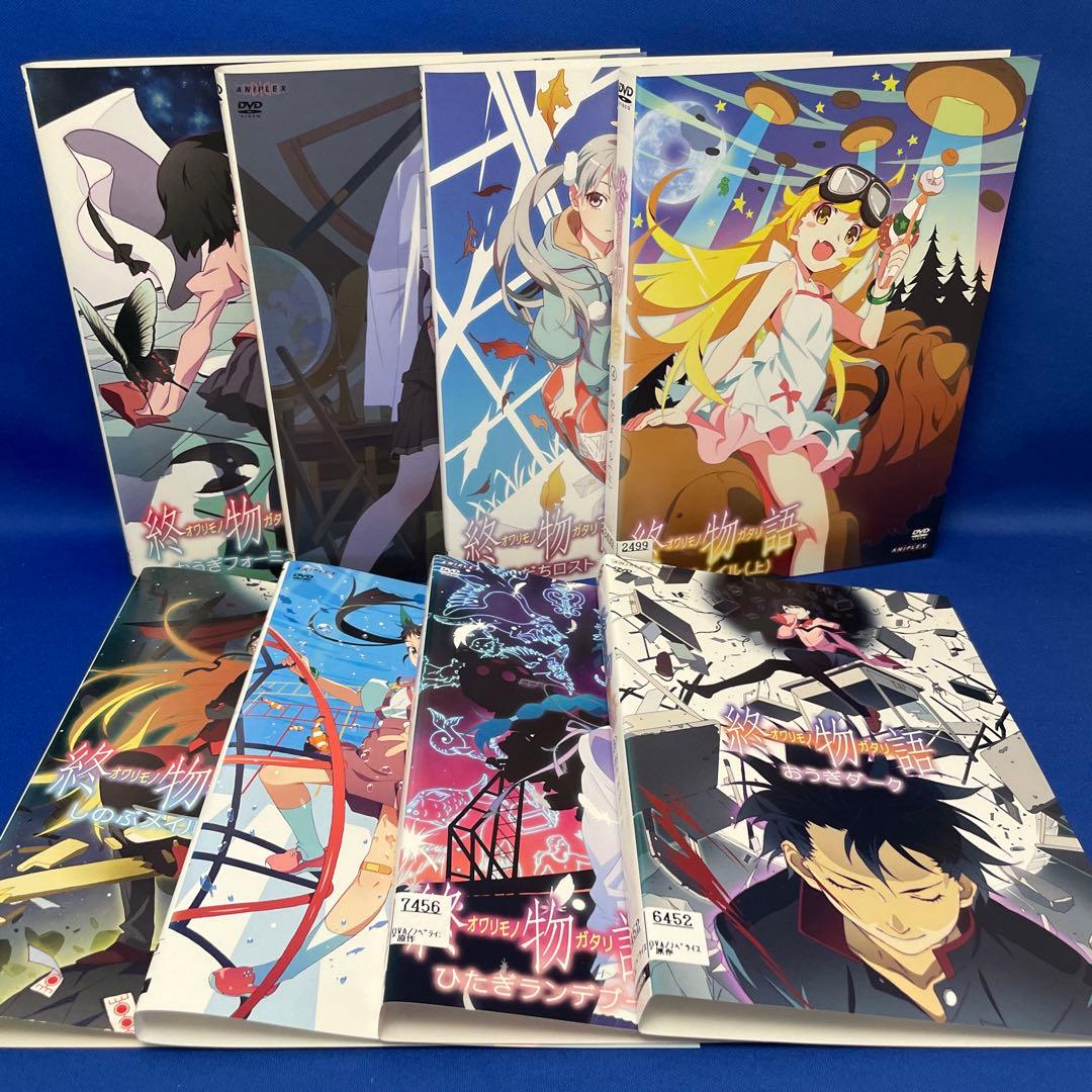 化物語シリーズ 合計42枚セット 全巻セット アニメ レンタル落ち