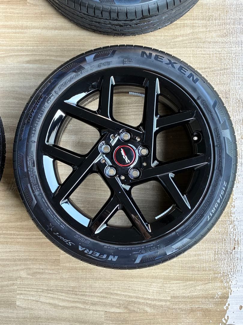 【美品】MINI F66 JCW純正タイヤホイール　17インチ　ネクセンタイヤ