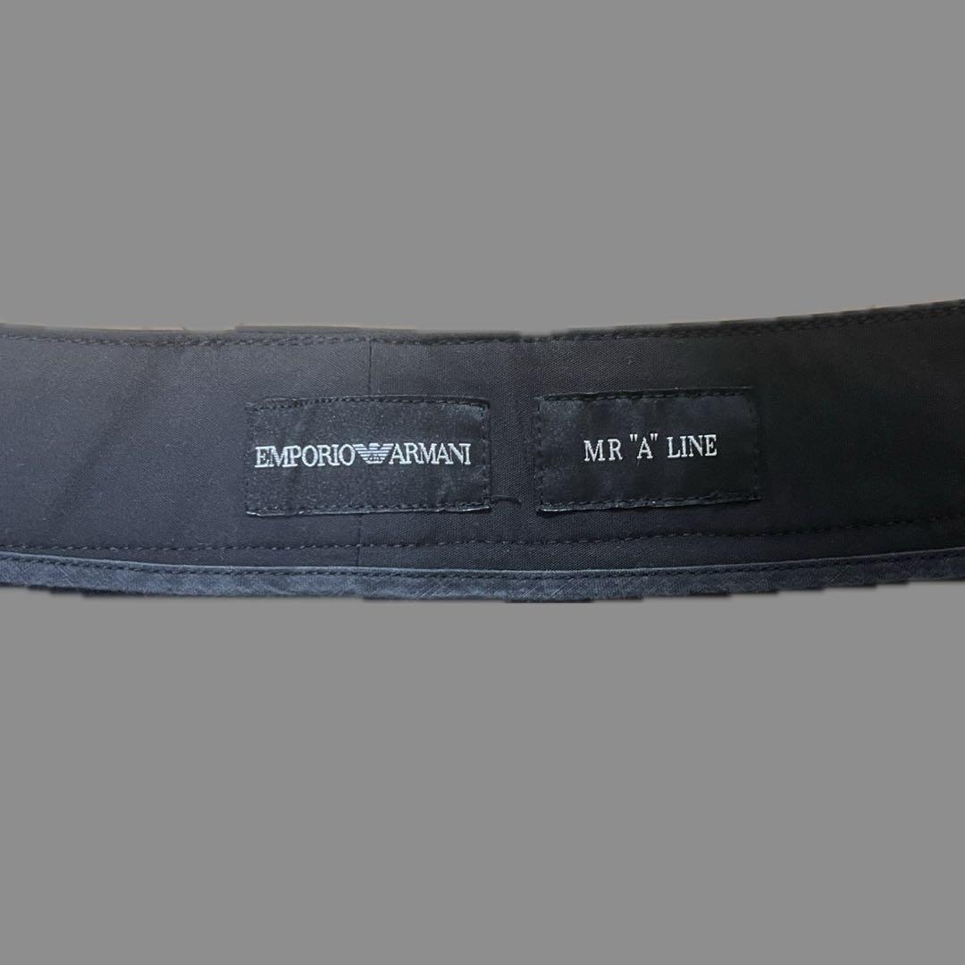 V*n様 EMPORIO ARMANI ブラックスラックス　極良シルエット