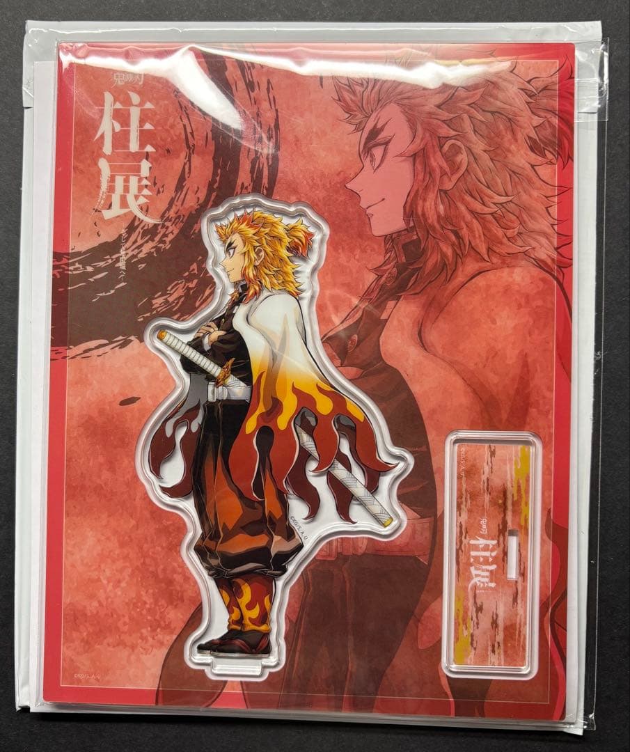 鬼滅の刃　煉獄杏寿郎 柱展 横ビジュアル アクリルスタンド