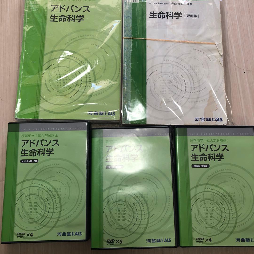 裁断済　医学部学士編入対策講座　アドバンス　生命科学