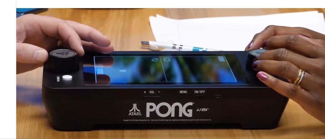 atari mini pong jr 作動確認済