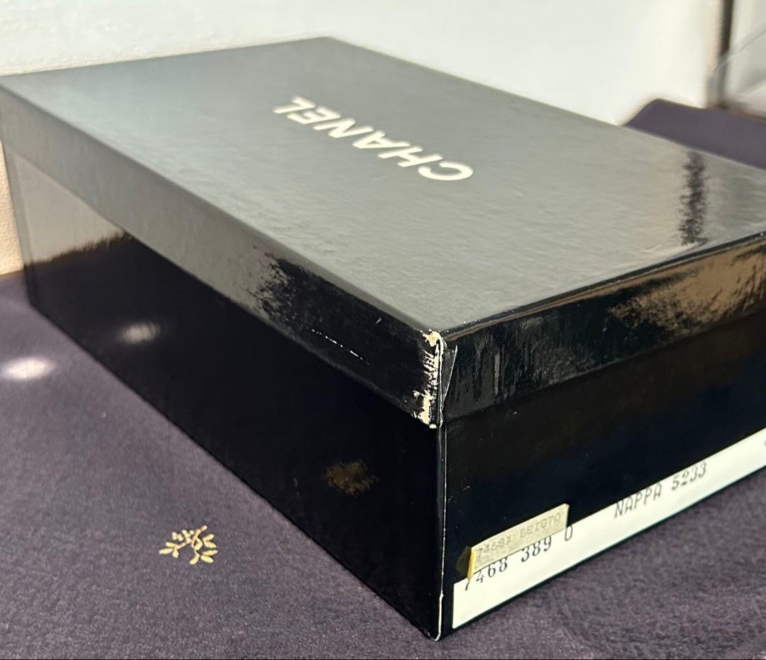 ル*イ様 CHANEL シャネル ミュール サンダル 38 バイカラー