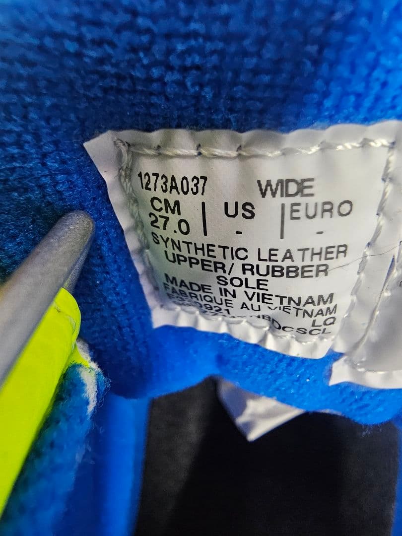 asics WINJON CP302 MARBLE 蛍光イエロー 安全靴