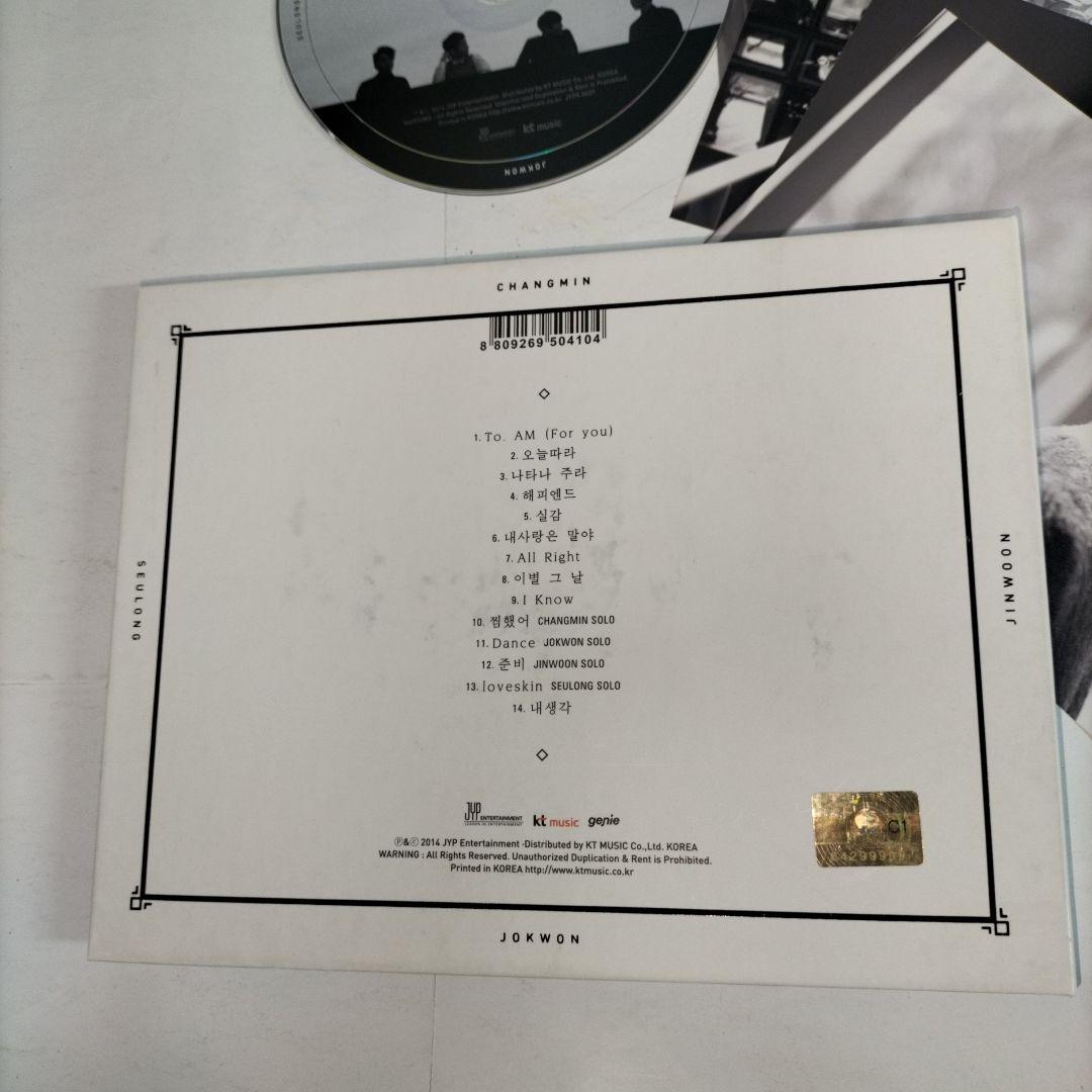 sign⭐本物メンバー直筆サイン付き⭐2AM「Let's TALK」韓国盤KPO