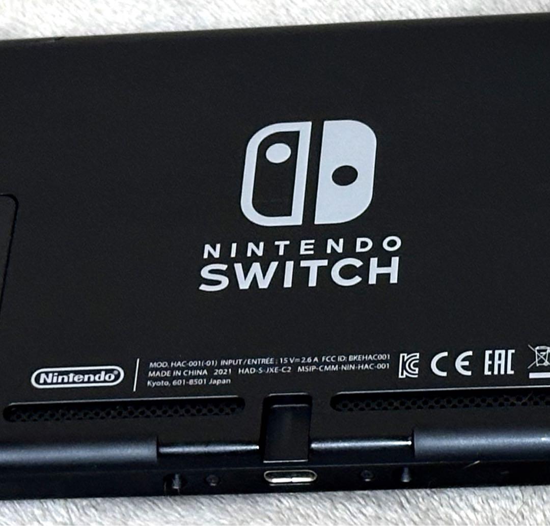 美品　Nintendo Switch 本体 グレー 付属品セット