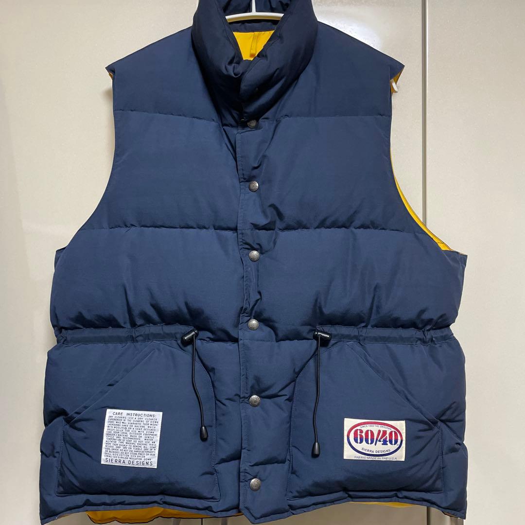 BEAUTY&YOUTH別注　シエラデザイン　ダウンベスト　リバーシブル