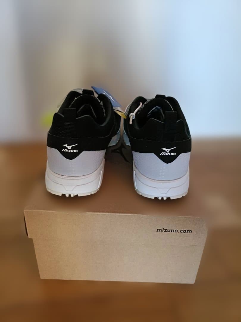 ミズノ Mizuno 安全靴 26.5 オールマイティ　ブラック/ホワイト