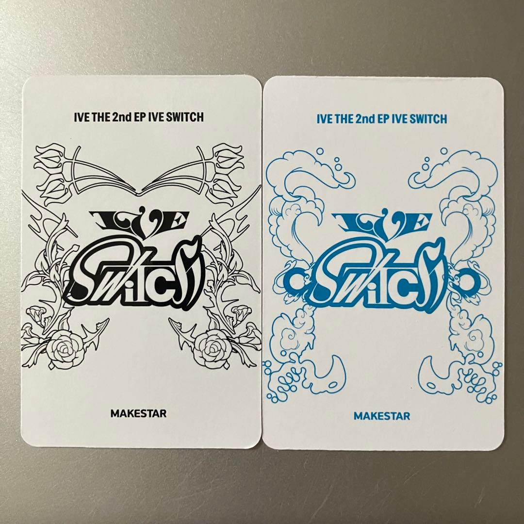 IVE アルバム SWITCH makestar ラキドロ 2枚　ウォニョン