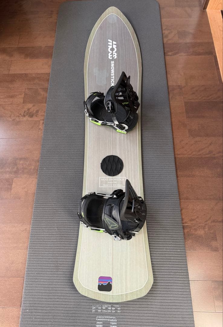 極上品モススノースティックU4& SPバインセット&ブーツ&ケース付き