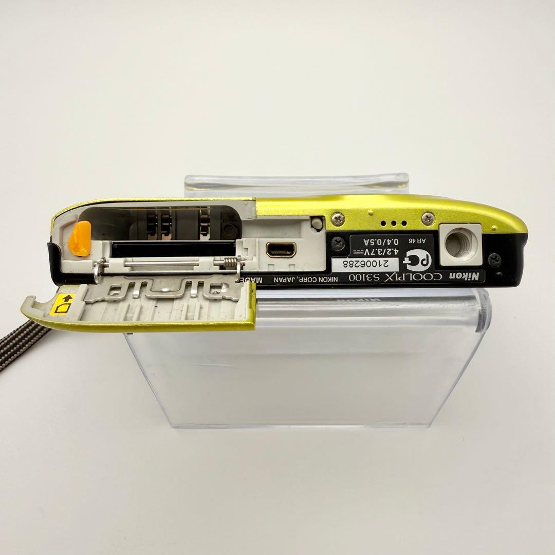 【動作OK】Nikon COOLPIX S3100 SDカード付　希少カラー