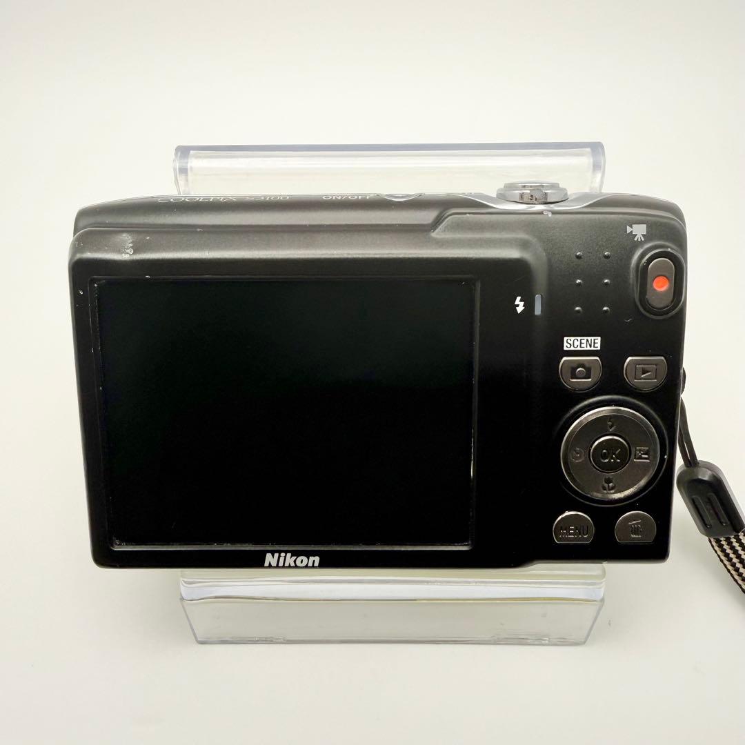 【動作OK】Nikon COOLPIX S3100 SDカード付　希少カラー