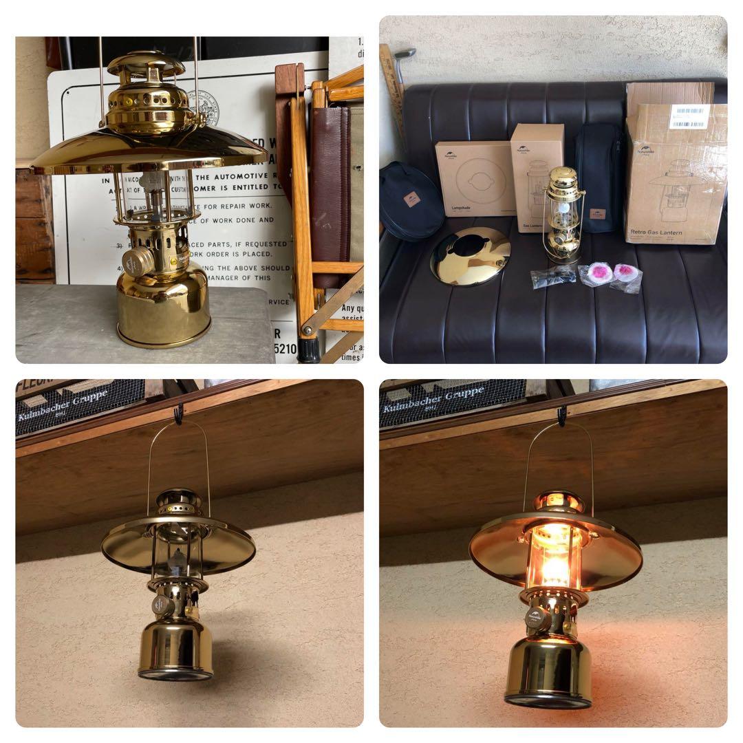 【美品!!カーミットチェア 】他 真鍮テーブル ランタン キャンプ セット等…