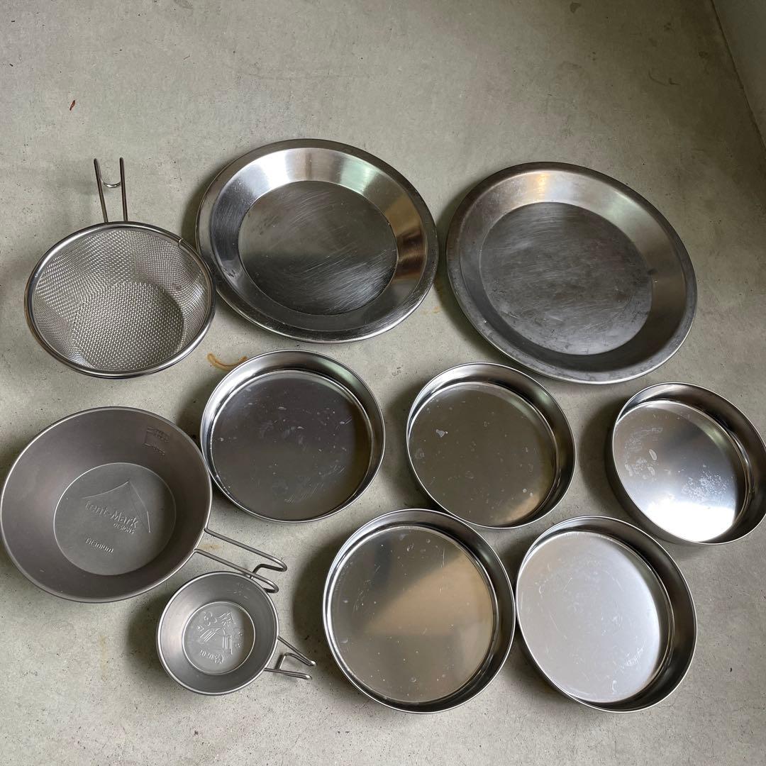 【美品!!カーミットチェア 】他 真鍮テーブル ランタン キャンプ セット等…