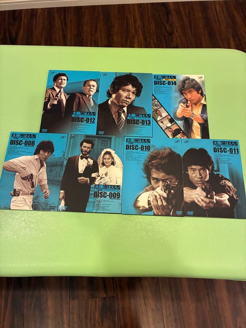 「太陽にほえろ!1980 DVD-BOX Ⅱ〈限定生産・7枚組〉」外箱、冊子欠品