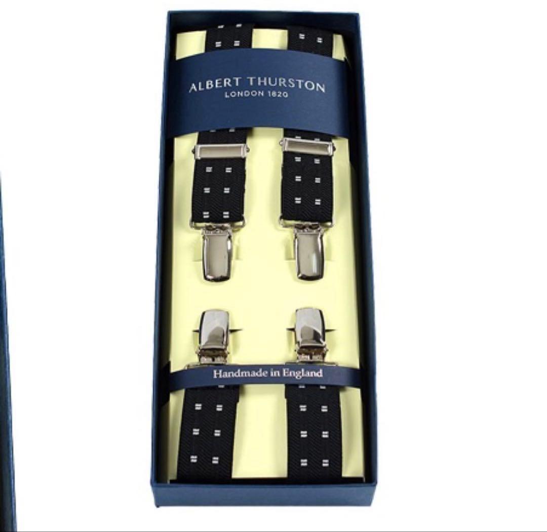 【早い者勝ち】 THURSTON サスペンダー シルバー金具