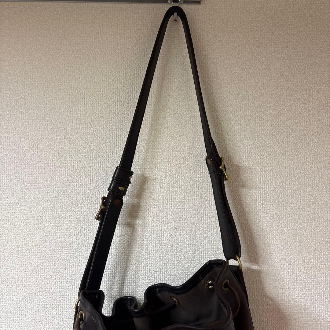 vasco 巾着バッグ　ショルダーバッグ