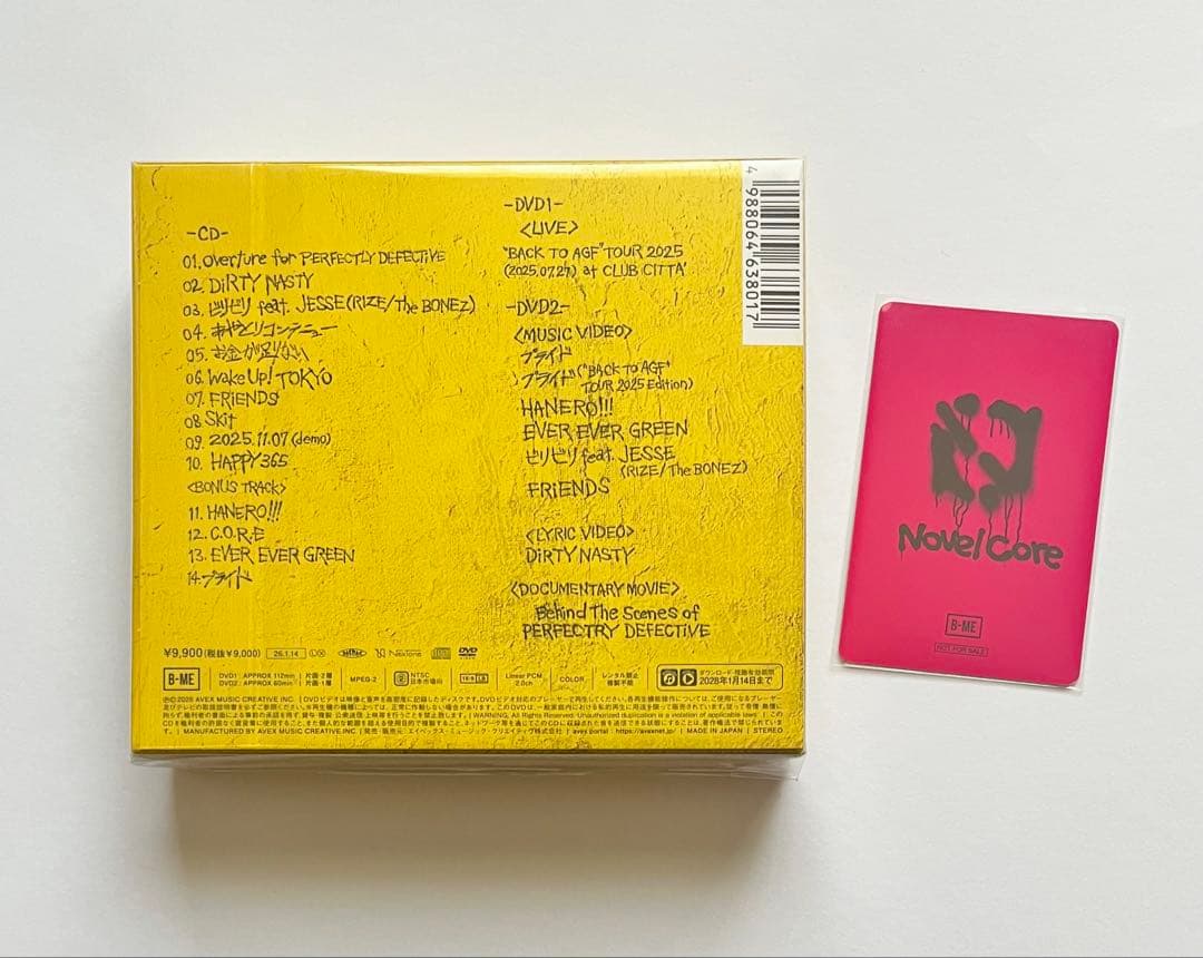 PERFECTLY DEFECTiVE CD+2DVD トレカ付き