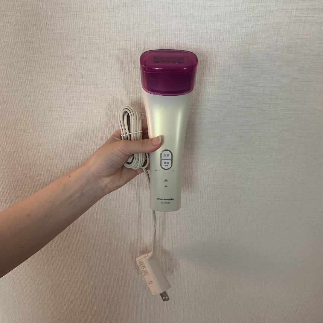 Panasonic 光美容器 光エステ(ボディ用／コードレス) ES-WH81