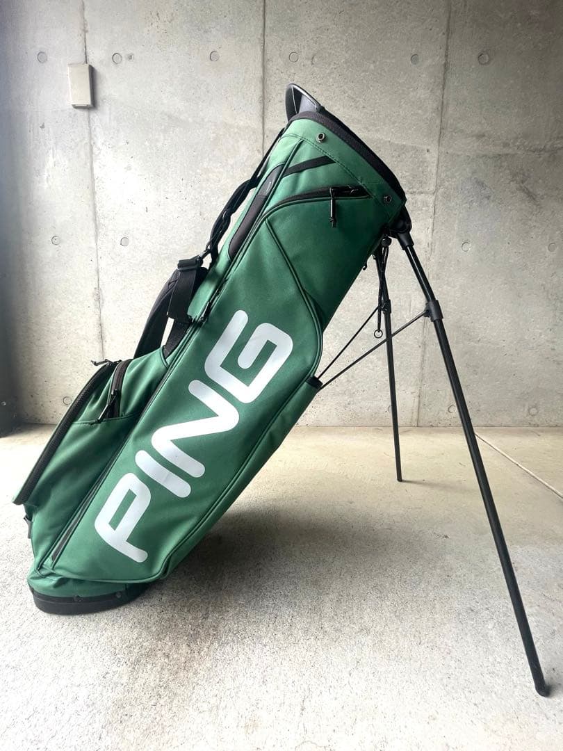 PING golf bag スタンドキャディバッグ グリーン