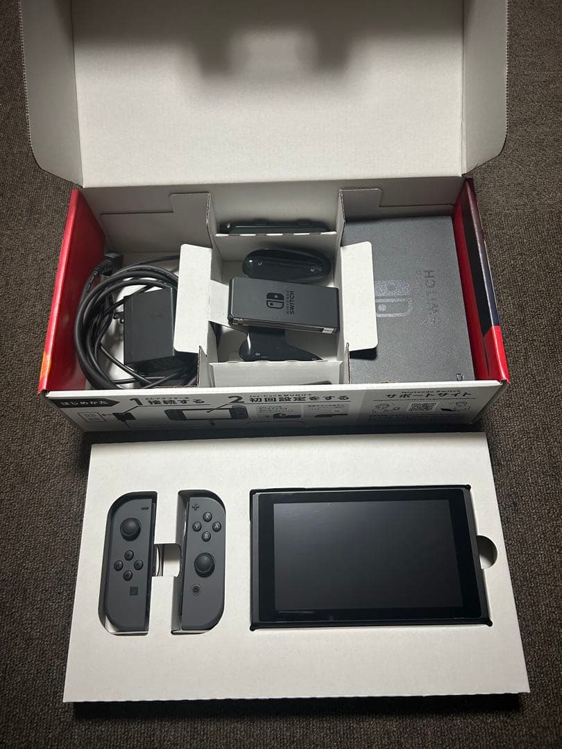 Nintendo Switch 本体 備品付き 箱付き