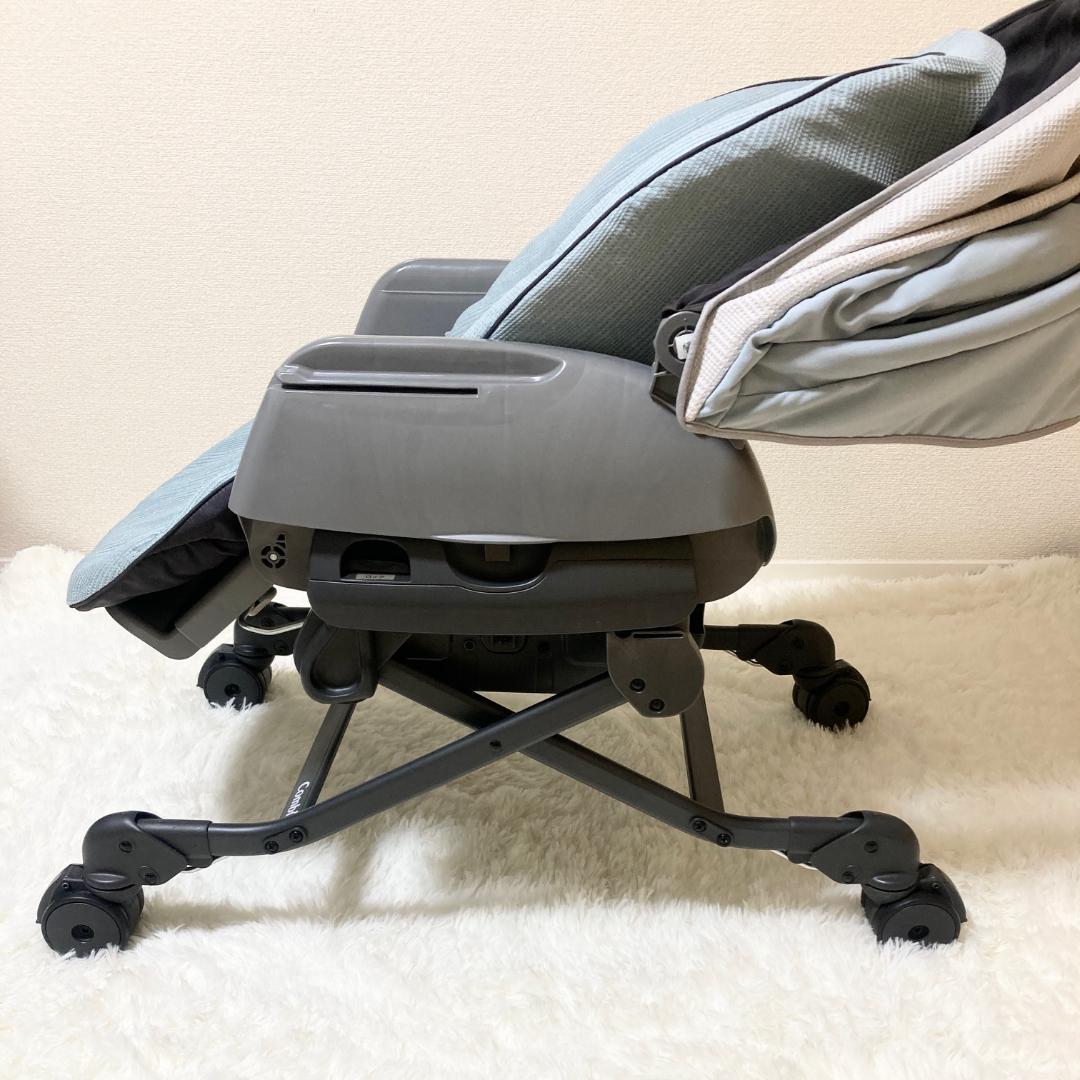 美品 Combi ネムリラ BEDi Long スリープシェル EG ブルー