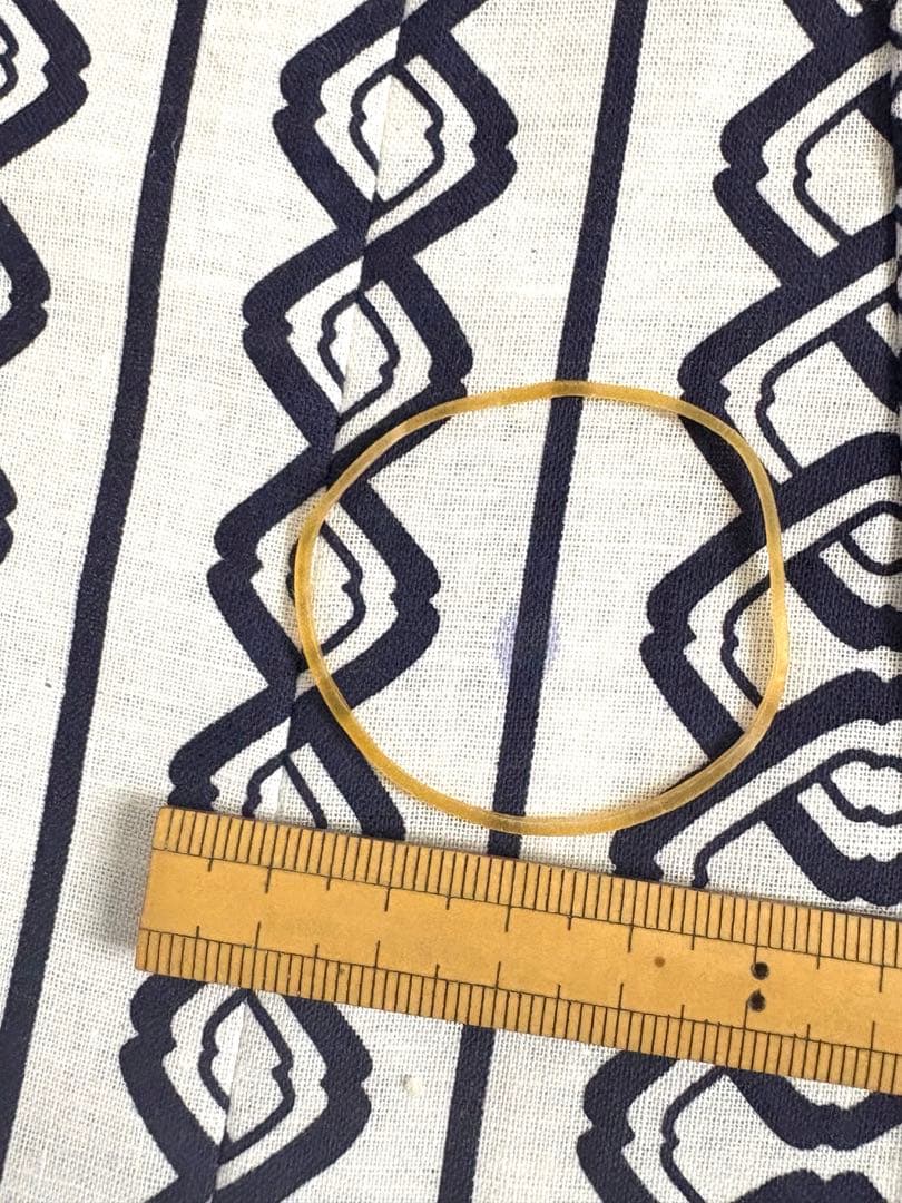 6Y19-1896浴衣リメイク　ワンピース　ロング　ハンドメイド　優雅Aライン