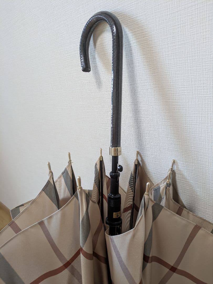 【タグ付き新品未使用】BURBERRY バーバリーレディース 長傘 カバー付き