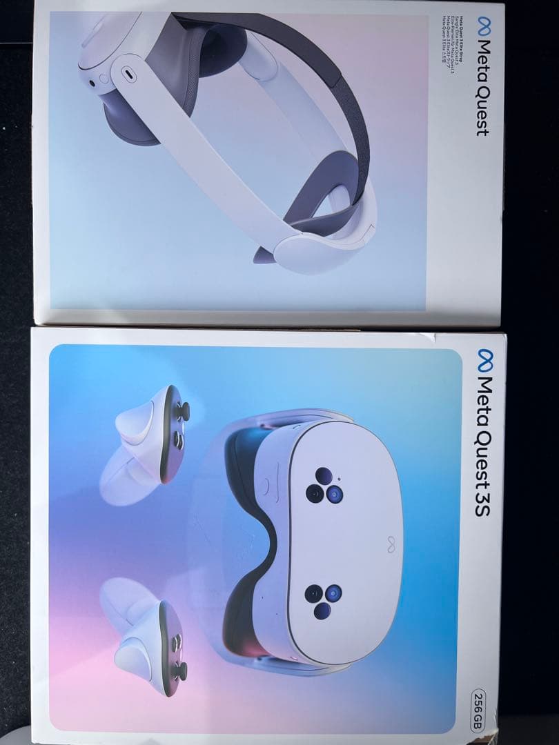 Quest 3S 256GB VRヘッドセット＆ 純正ストラップ