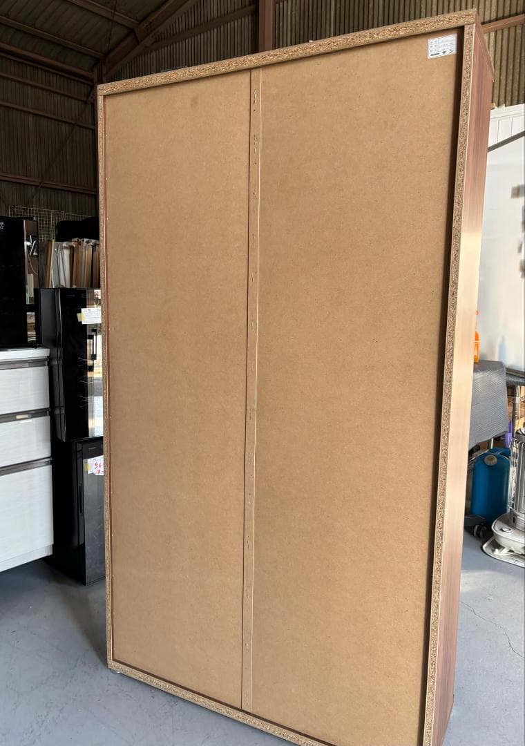 国産 シューズボックス、下駄箱、幅105cm 30足収納可能、Used/キレイ