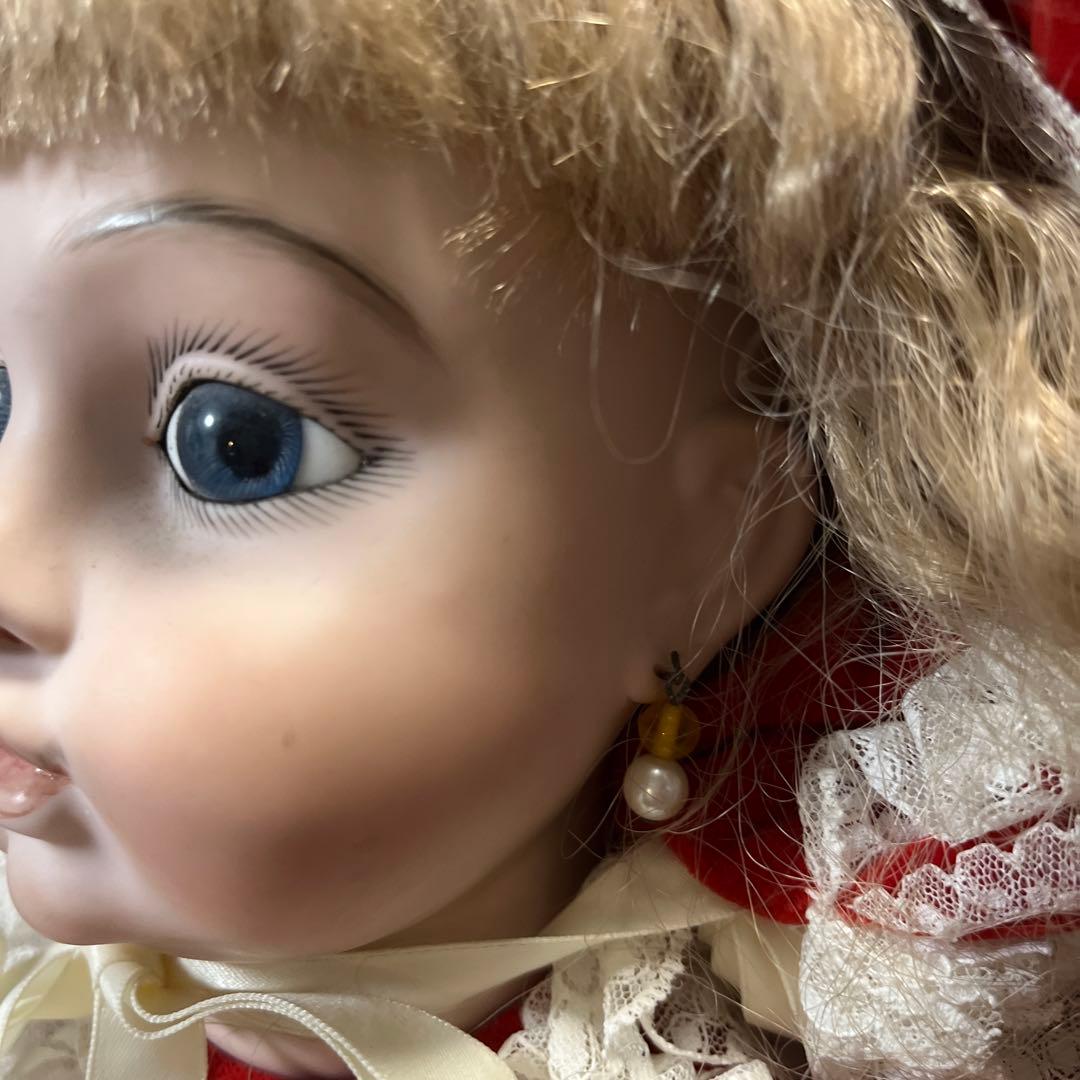 ★美品★ビスクドール　フランス製　アンティークドール アオイドール