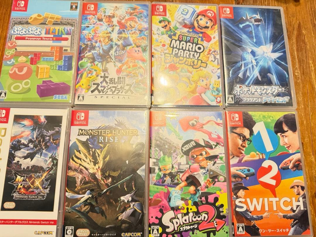任天堂Switchソフト8本