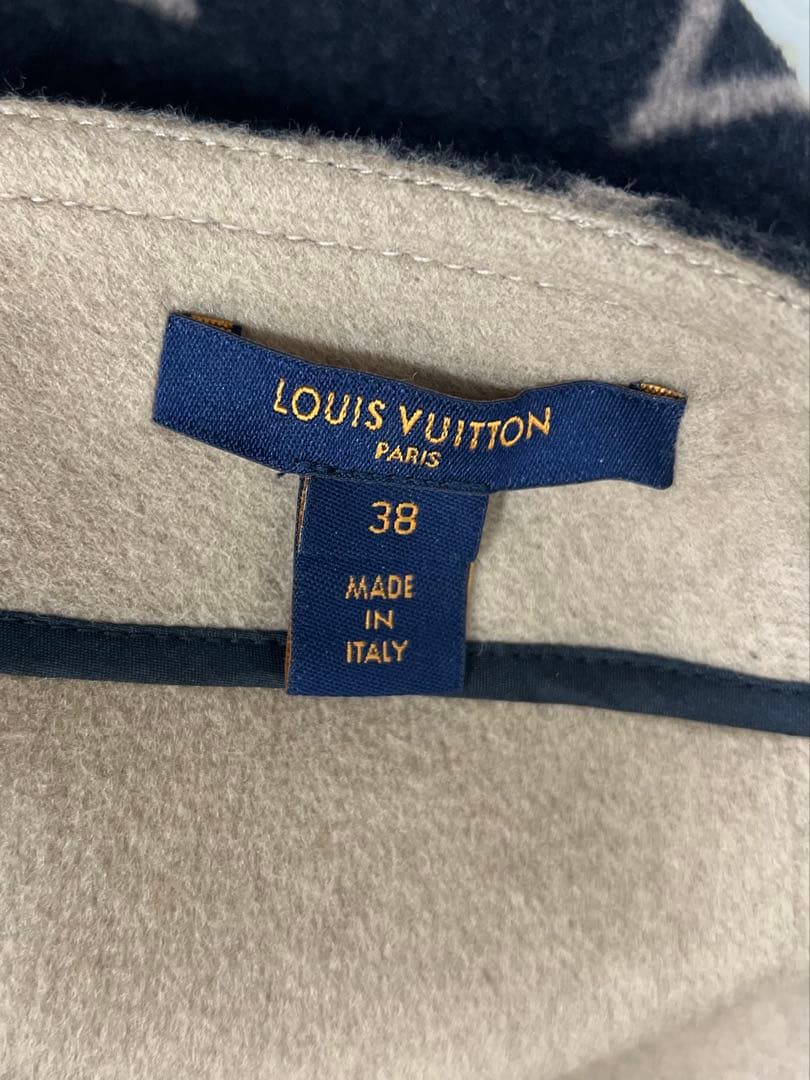 『極美品』LOUIS VUITTON ルイヴィトン モノグラム ウール スカート