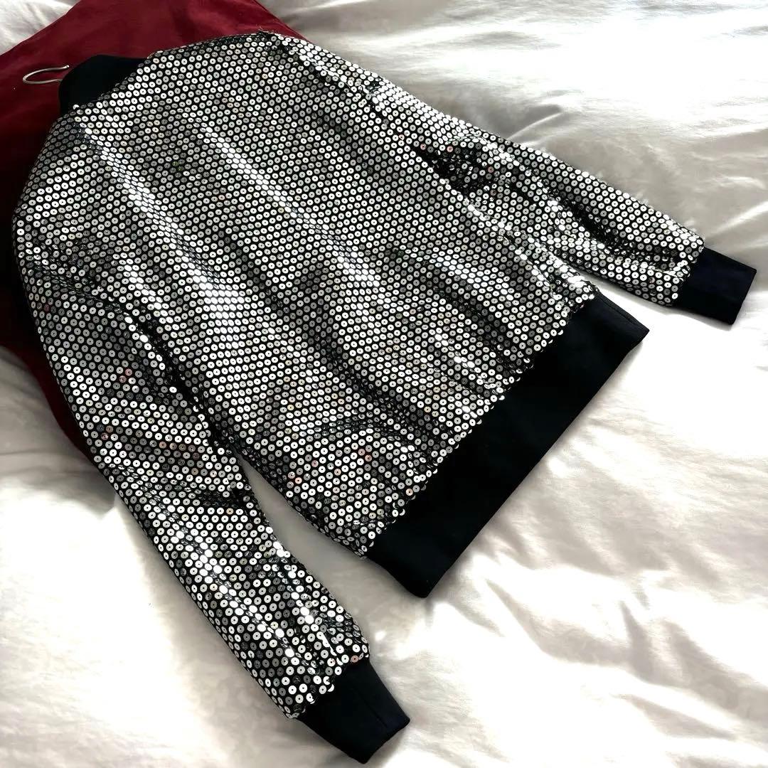 ■未使用品 ドルチェ＆ガッバーナ ボンバージャケット/ブルゾン・スパンコール