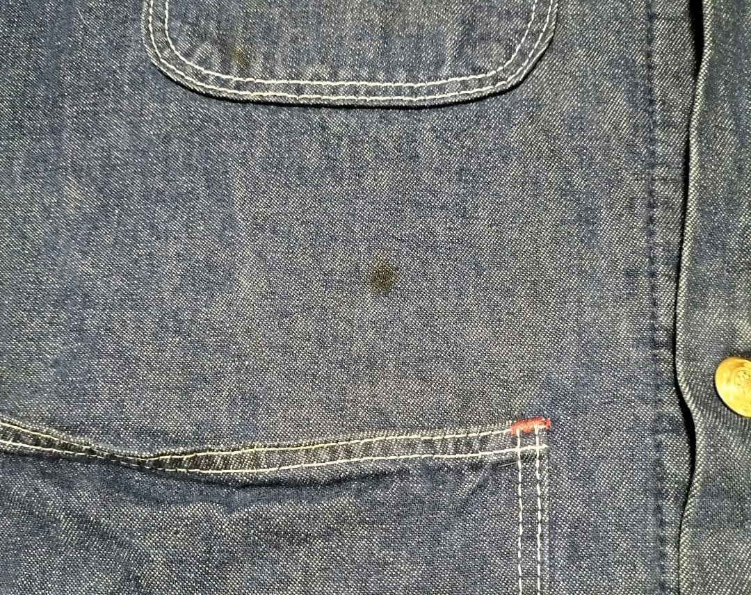 BLUE BELL カバーオール ビンテージＵＳＡ コーデュロイ襟 46