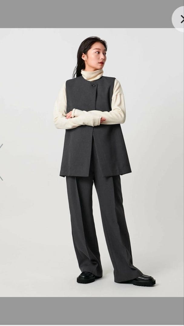 MARW UNITED ARROWS 無限ジレ　グレー