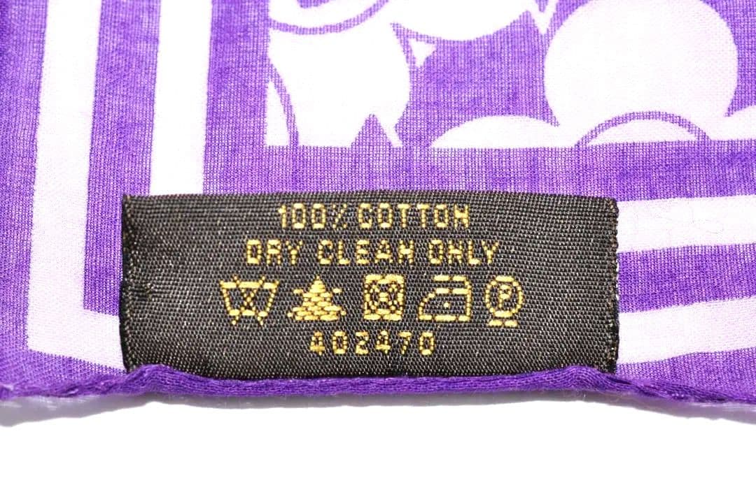 レア ルイヴィトン 村上隆 コラボ コットン ハンカチ スカーフ