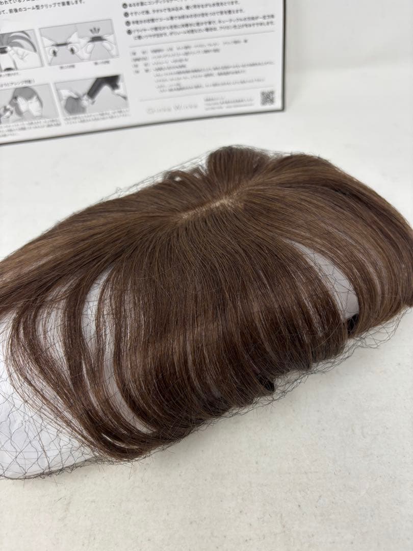 A923 ギンカウィンカ ドレスドヘアー ヘアピース 前髪ウィッグ