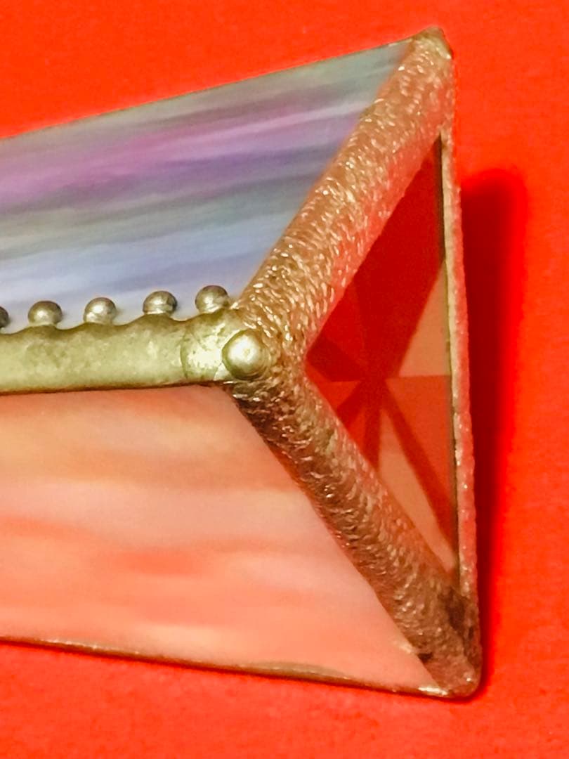 アメリカ人気作家一点物 万華鏡 ビンテージステンドグラス仕様 上級モデル 美品