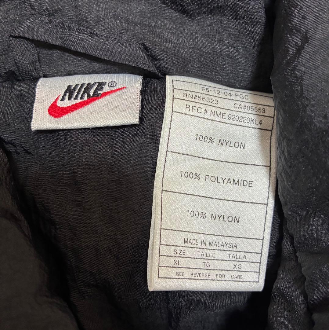希少‼︎ 90s 白タグ NIKE 中綿ナイロンジャケット ブルズカラー XL