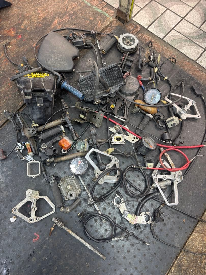 NSR50 系統の部品　AC10系統　ガレージ整理　断捨離　画像の物　全部　処分