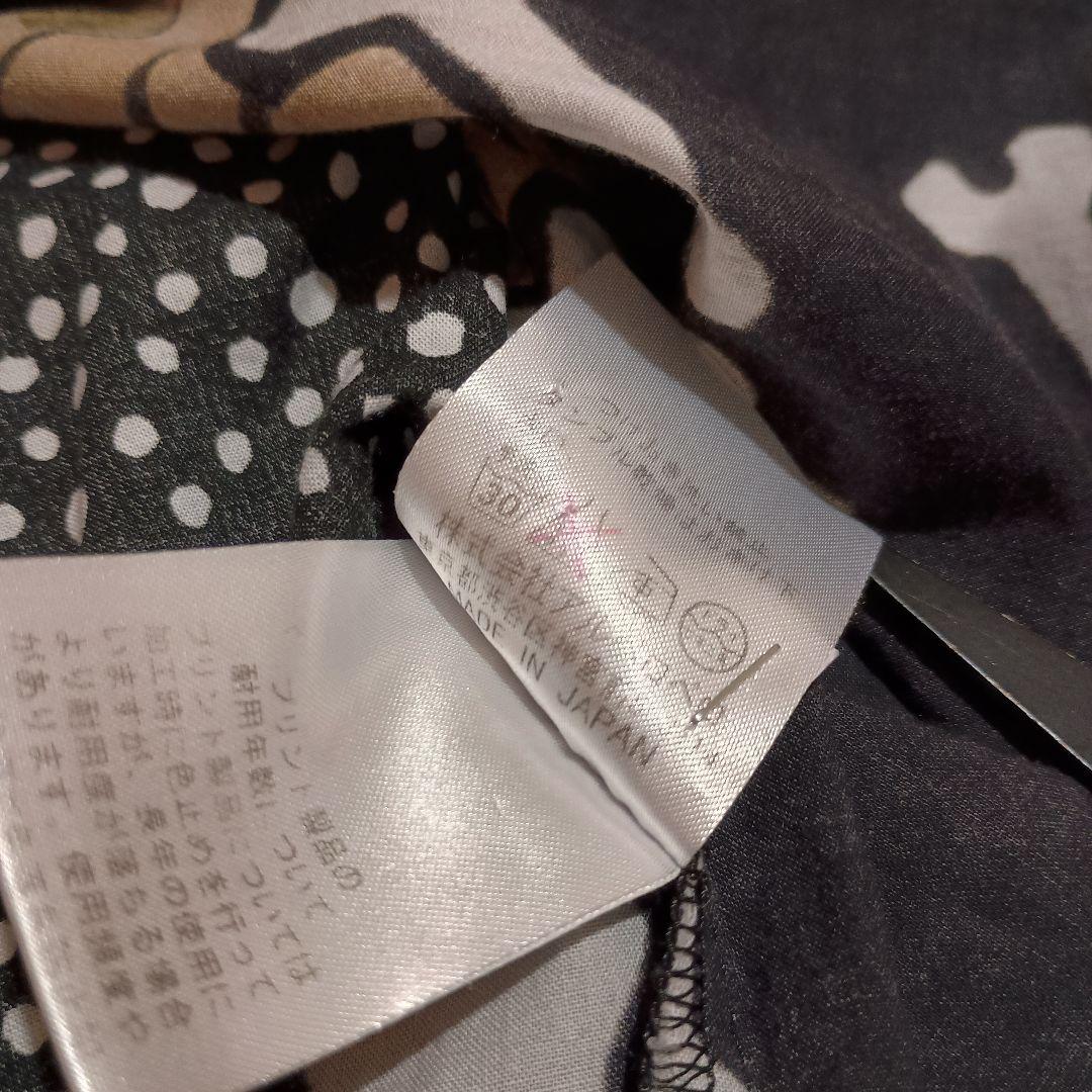 90s オレボレブラ アルベロベロ 動物 犬 デザイン 袖ぶたさん チュニック