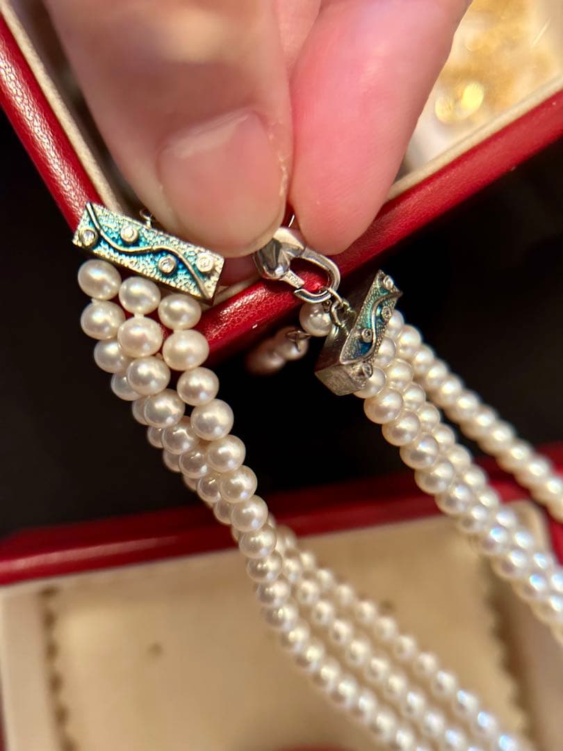 ま*ま様 生前整理　遺品整理　刻印がありアクセサリーセット