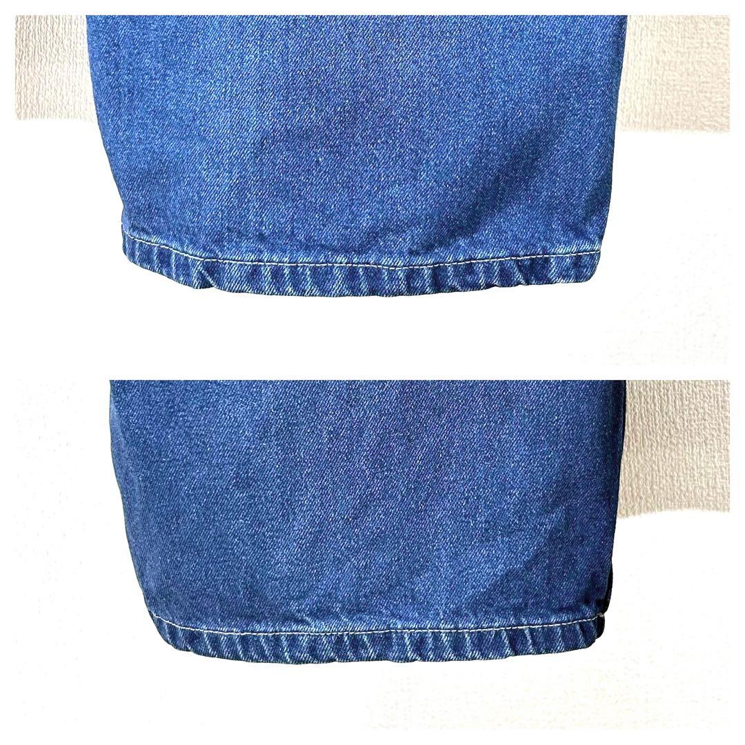 カーハートデニムオーバーオールC1081ペインターパンツ極太w44アメリカ古着