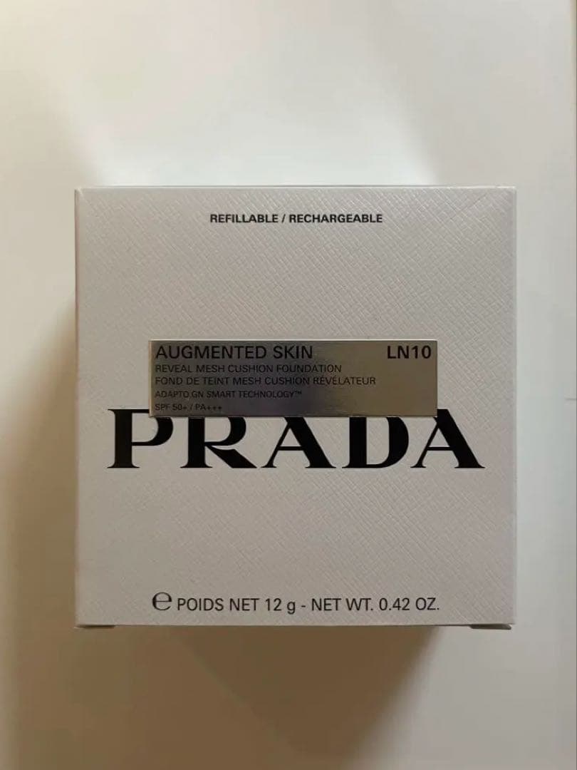 【新品】プラダAUGMENTED SKIN クッションファンデーション LN10